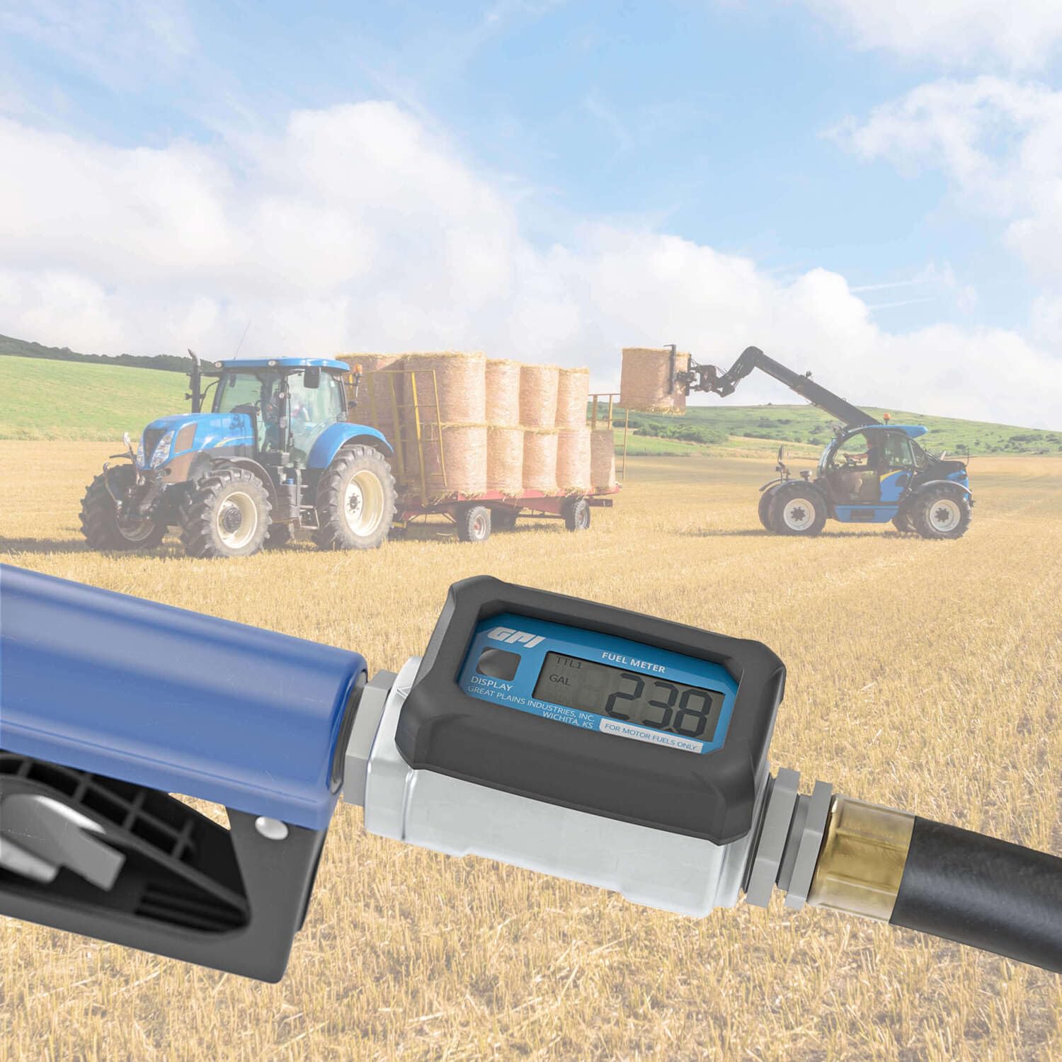 GPI 01A used during truck refueling showing portable field convenience