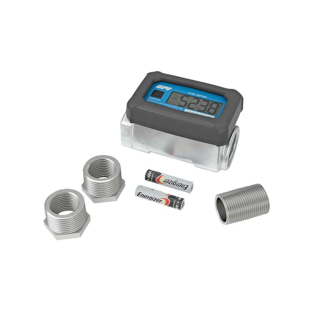 GPI 01A mounted on fuel nozzle for convenient on-nozzle reading