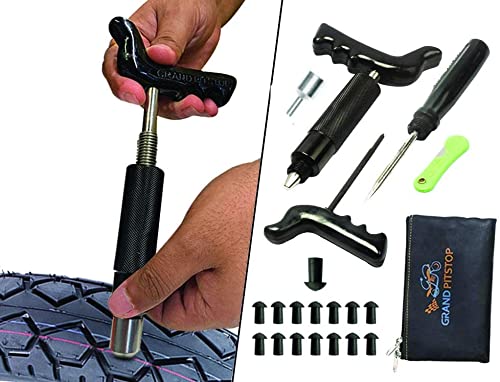 GRAND PITSTOP front packaging showing kit components and portability benefit