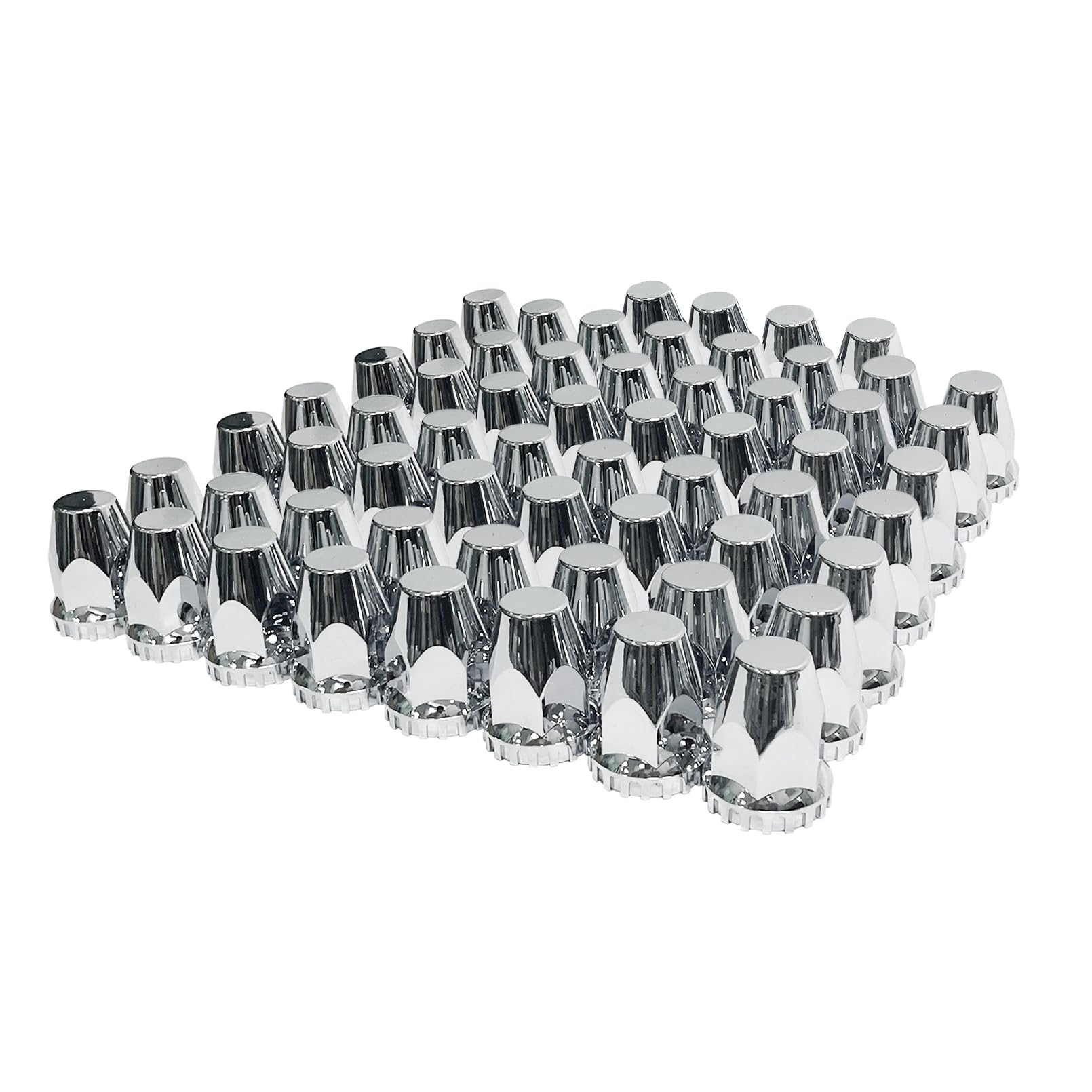 Grandroad auto front packaging showing 60 chrome lug nut covers and benefit protective set
