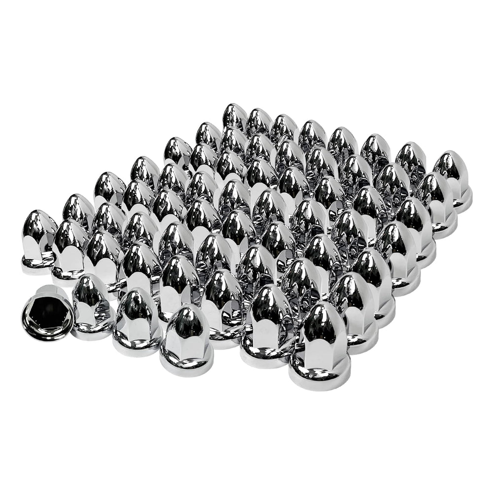 Grandroad auto front view packaging showing 60-piece chrome lug nut covers and convenience