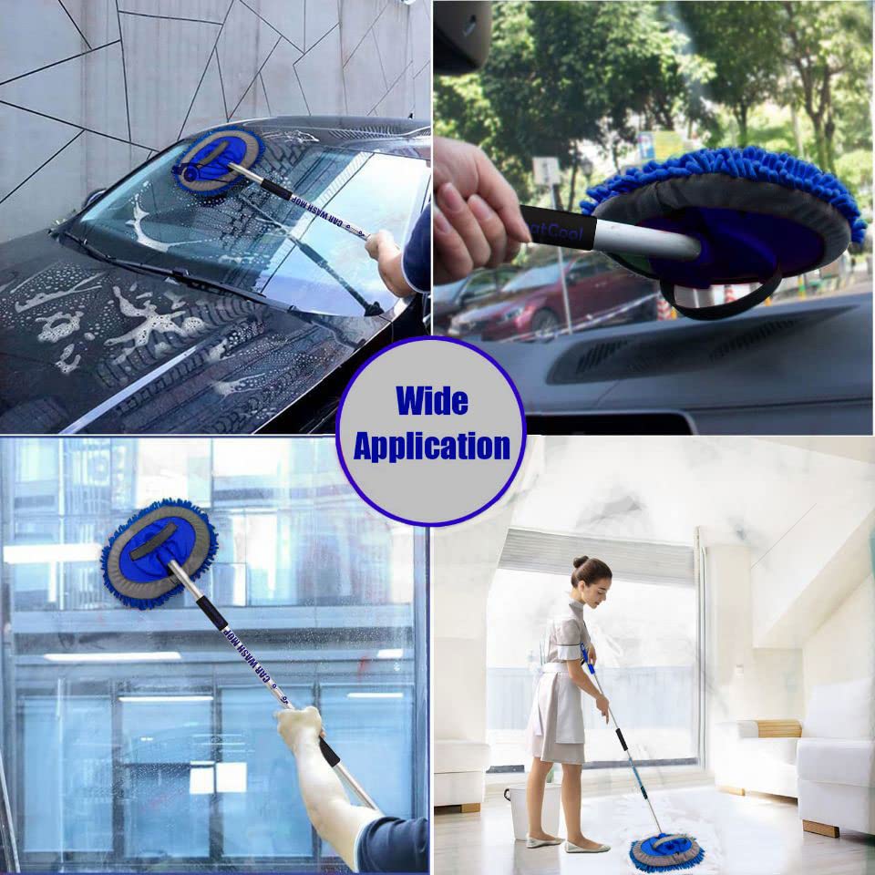 GreatCool two mop heads and compact packaging showing convenience