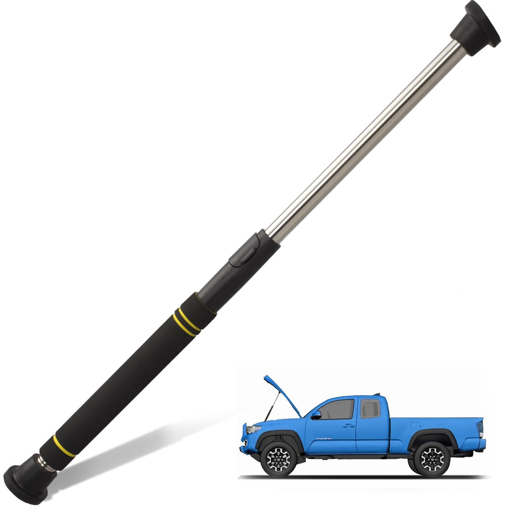 Greeily front view of prop rod showing full product and lock for reliable support