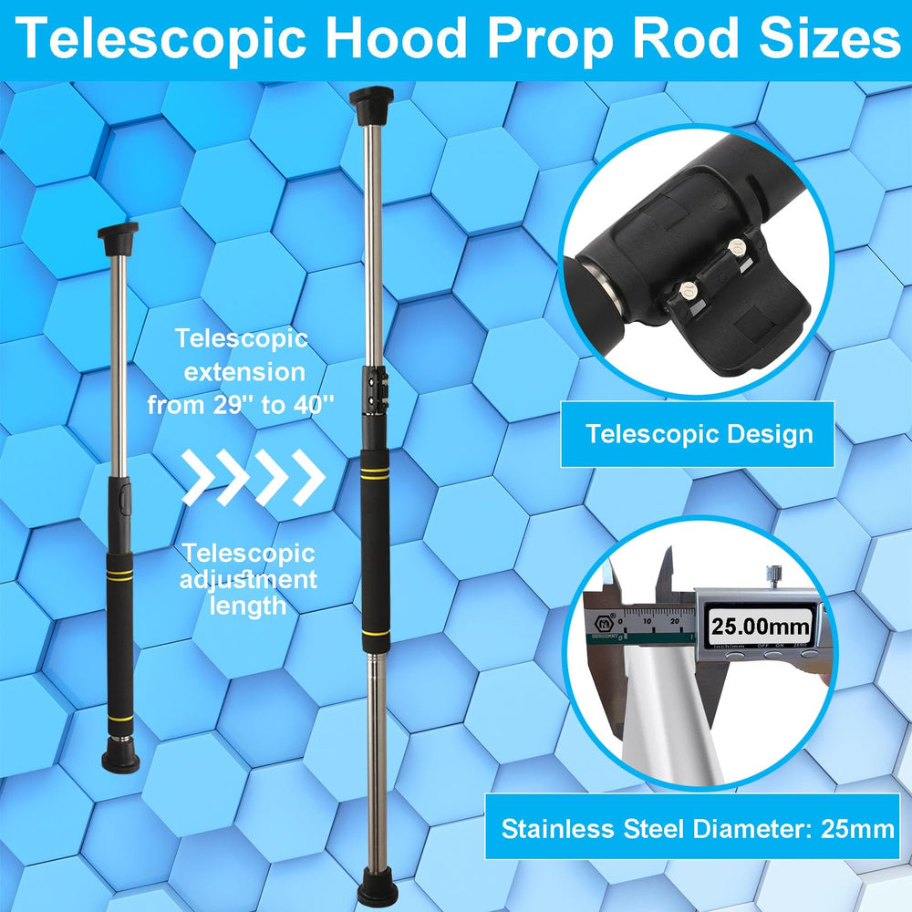 Greeily stainless-steel shaft close-up showing durable corrosion-resistant finish