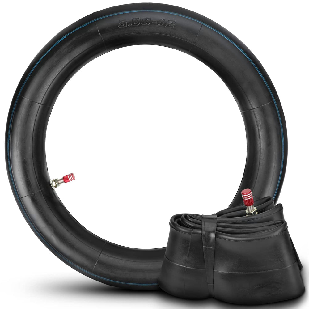 GREHUA tube pictured on a dirt bike in use illustrating on‑trail reliability