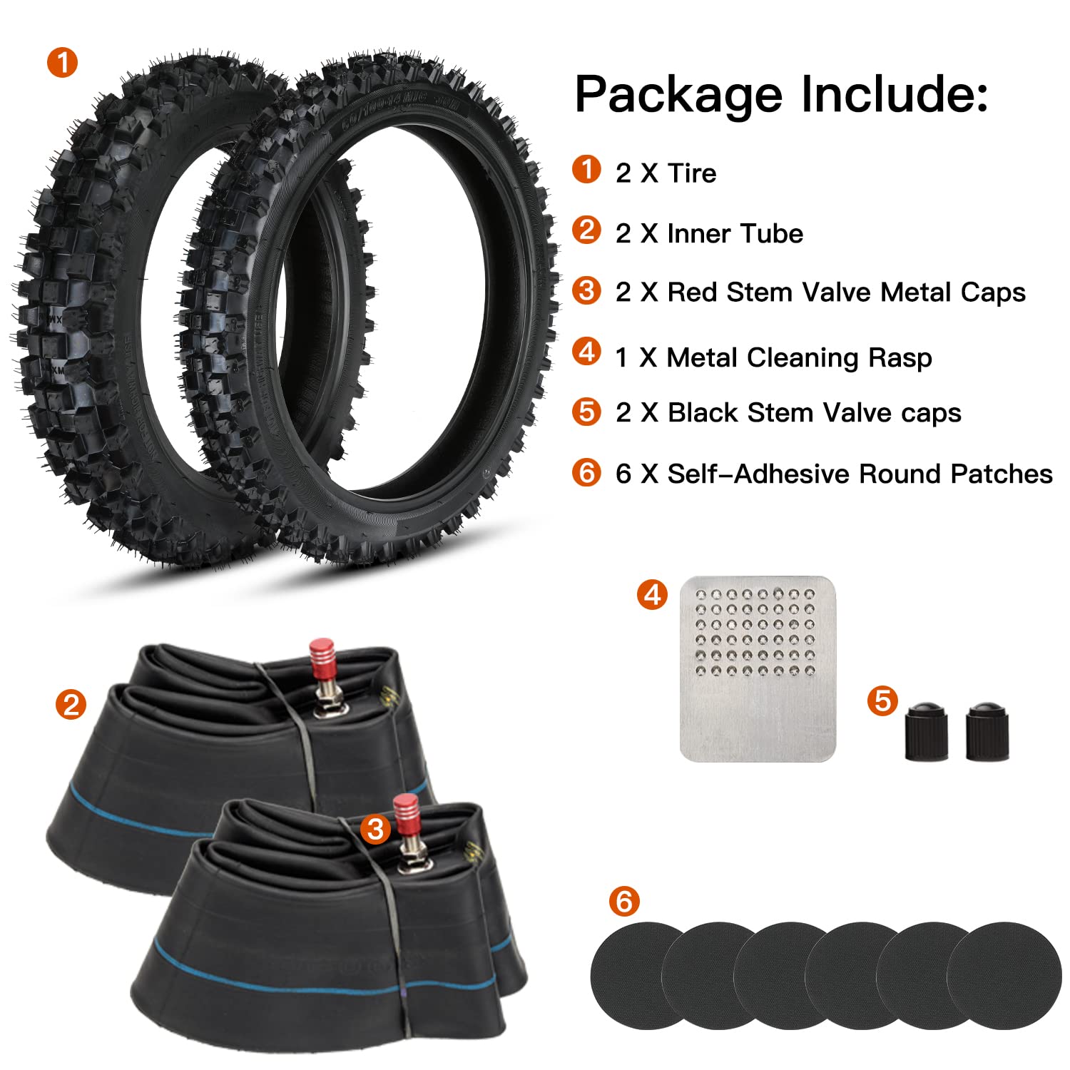 GREHUA repair kit with rasp and adhesive patches for quick fixes