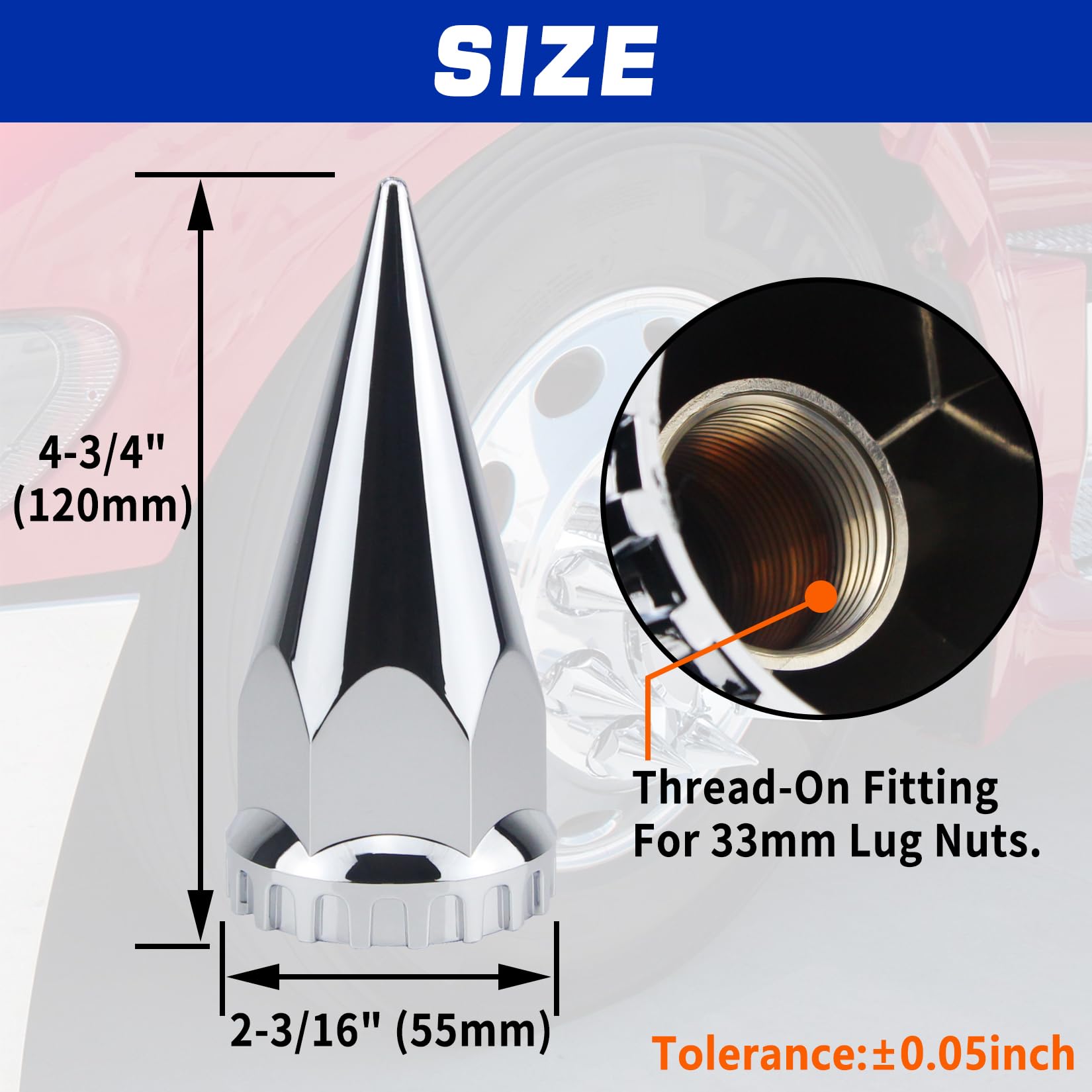 GREPSPUD profile on a wheel mockup showing dramatic look and customization benefit