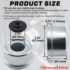 GREPSPUD rubber plug close detail showing removable seal for easy greasing