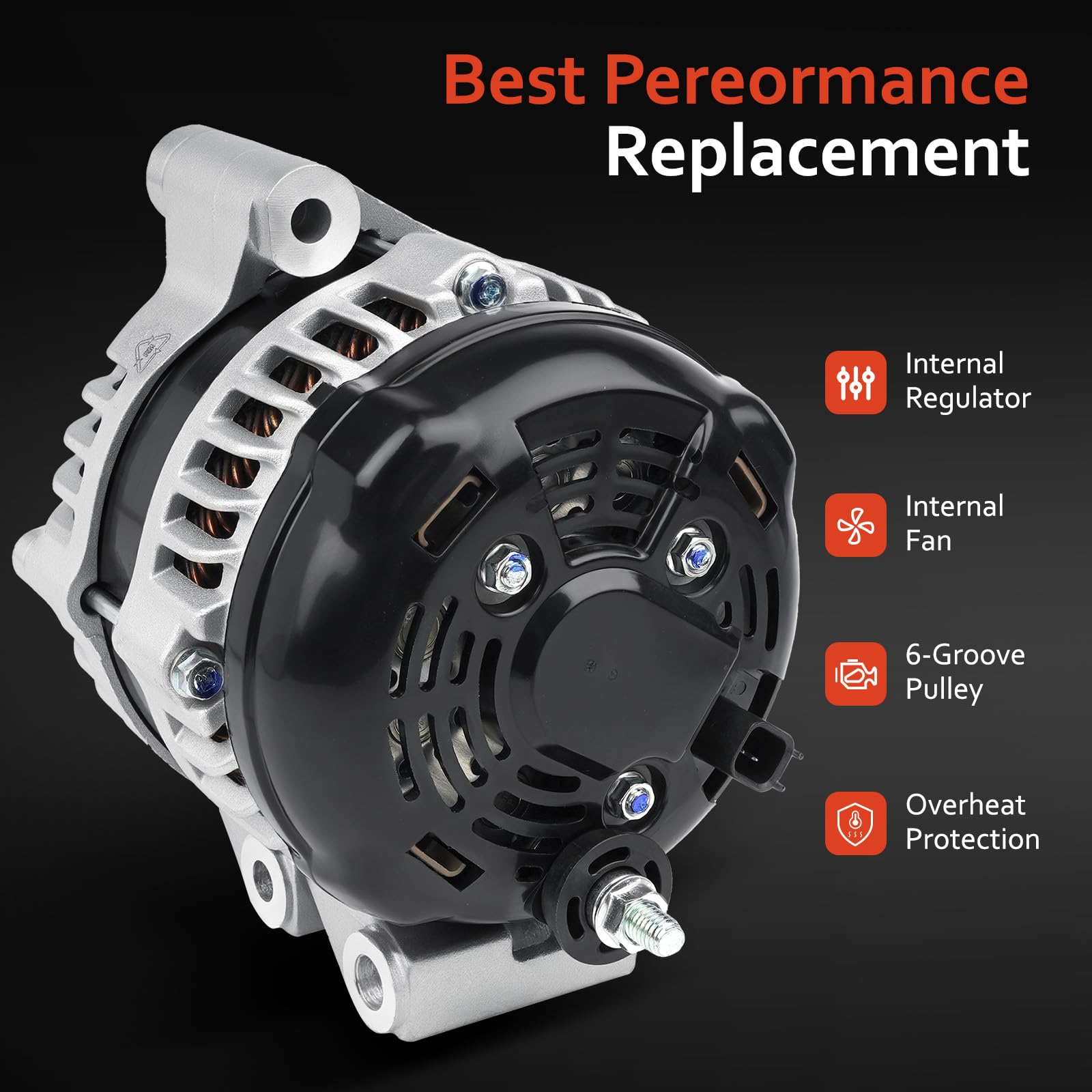 Grezuton installed in vehicle engine bay demonstrating direct-fit replacement