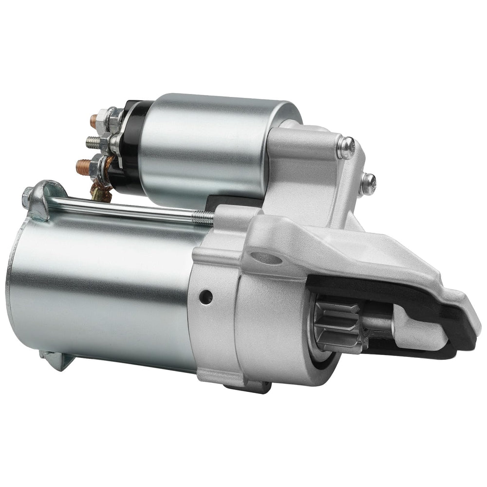 Grezuton starter front view showing mounting points and durable housing for easy fit