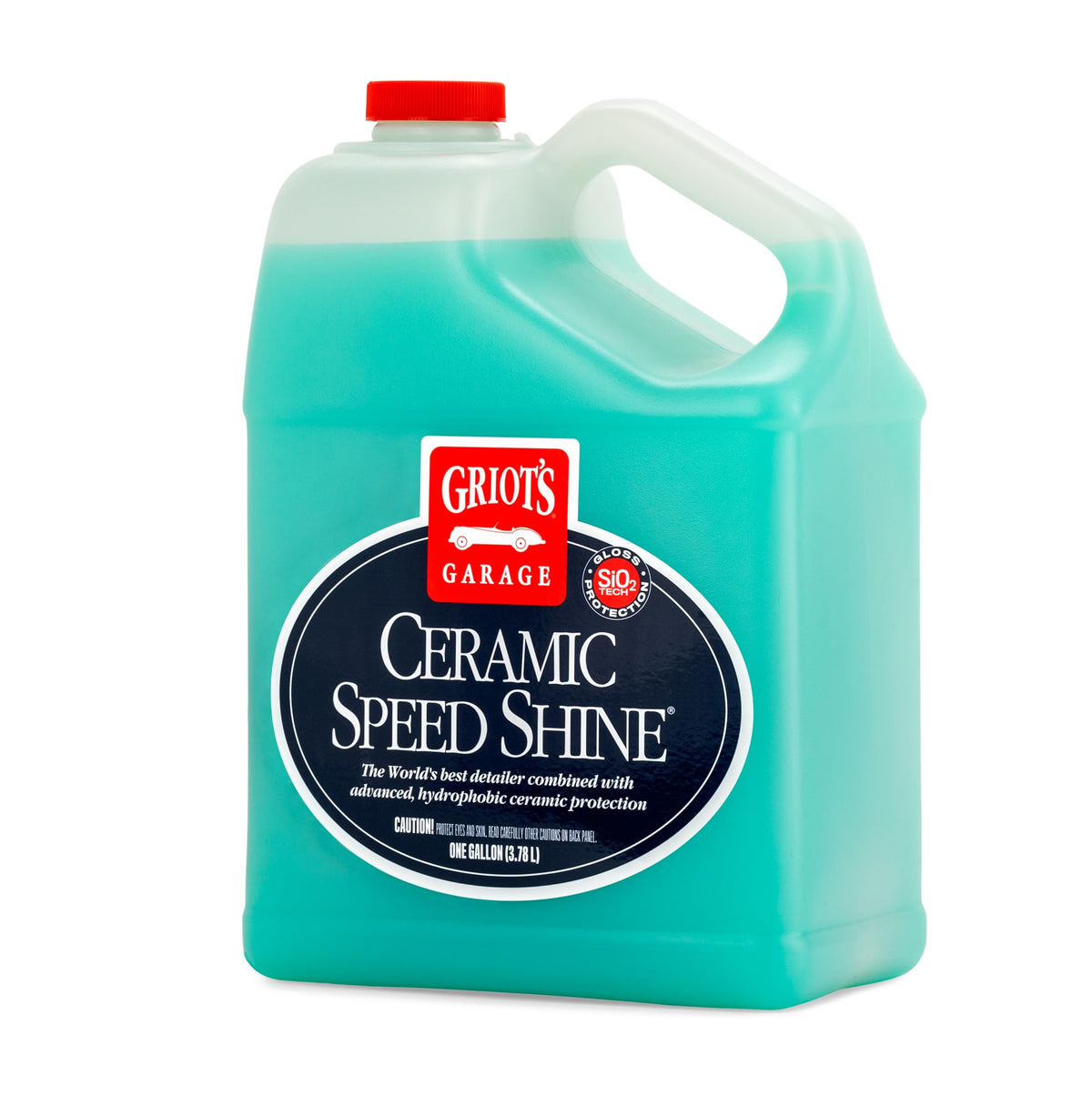 Griot's Garage gallon bottle front view showing product and professional size benefit
