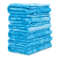 Griot's Garage folded towels showing soft plush for gentle detailing