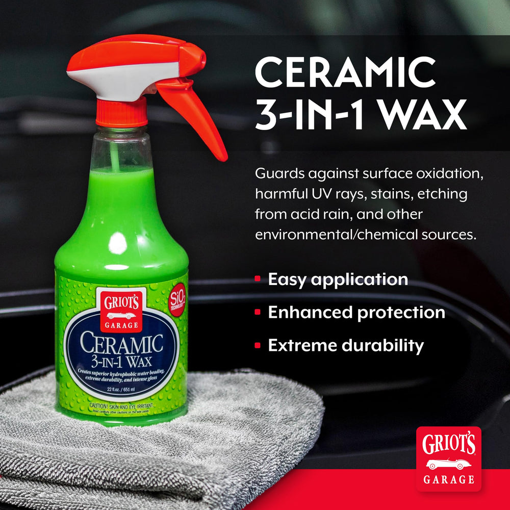 Griot's Garage spray nozzle detail for precise, easy application