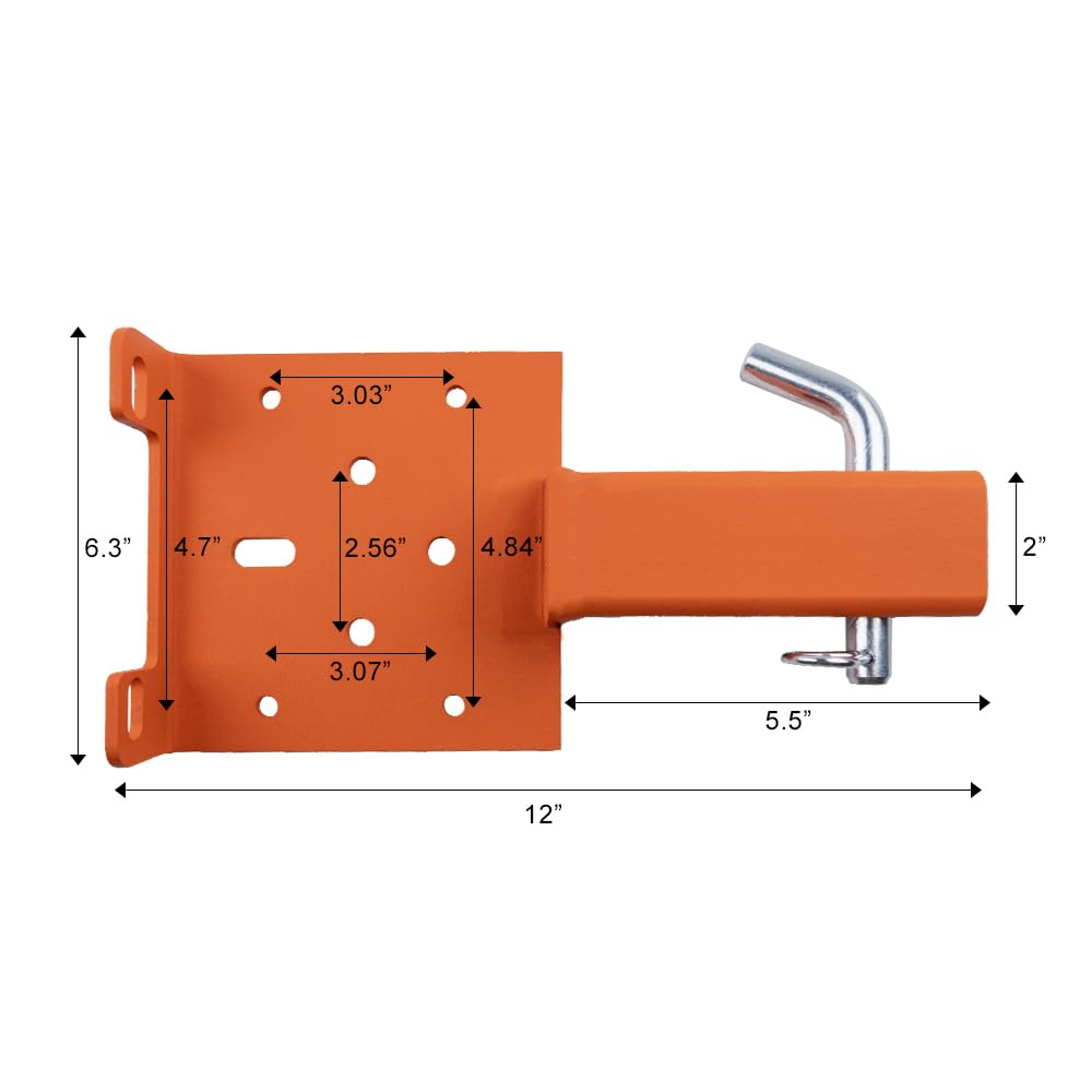 GRIPWAY plate beside ruler showing 23.5 inch scale for correct sizing