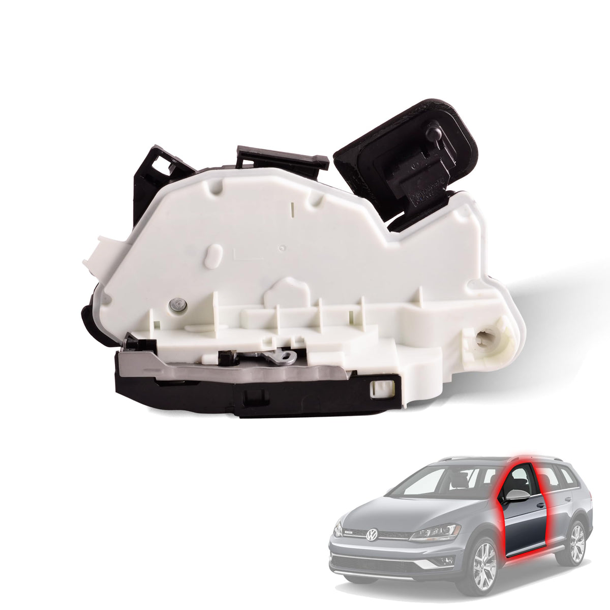 GrteRokky front-left actuator front view showing fitment and reliable locking