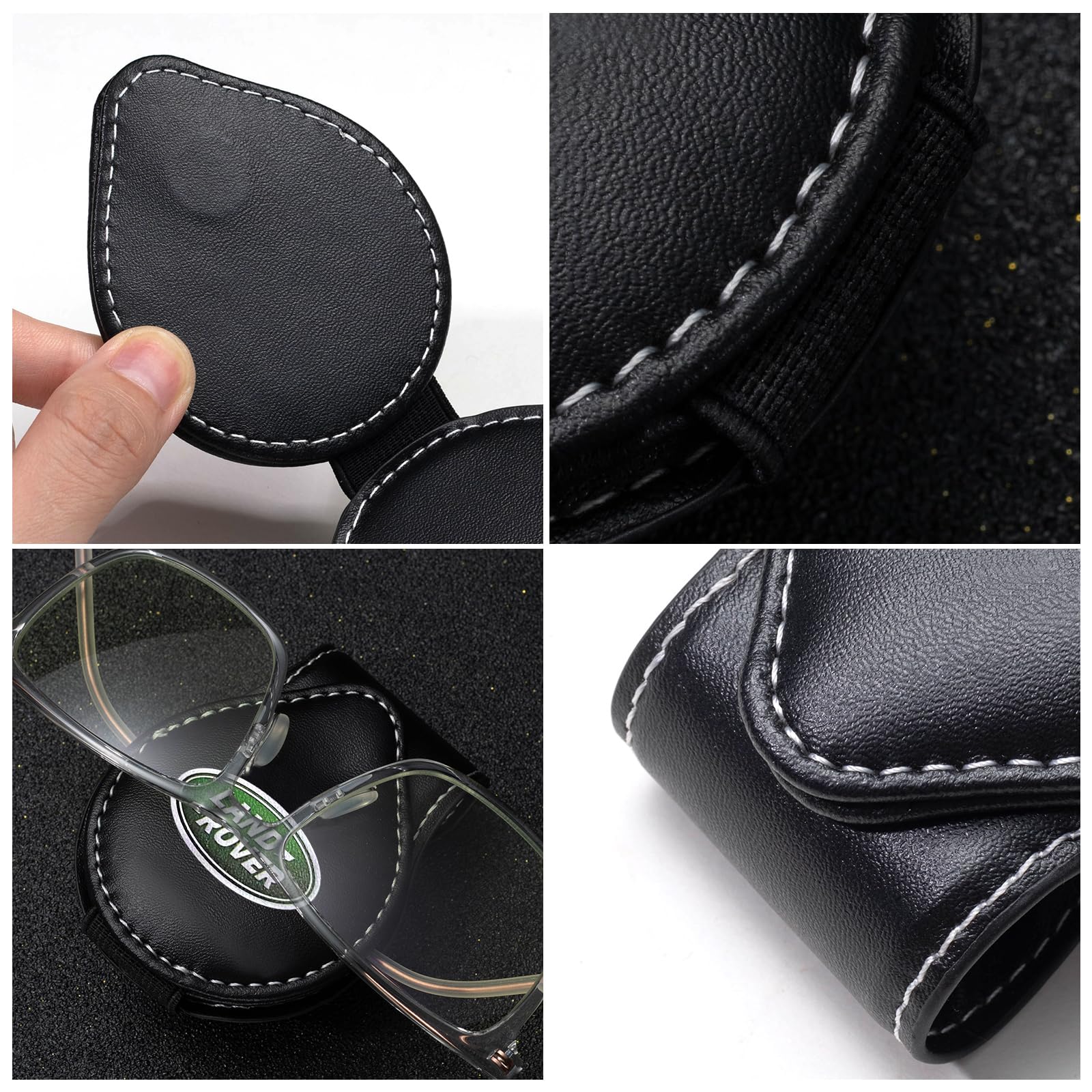 GshionLyfe beside sunglasses to show size and secure-fit benefit