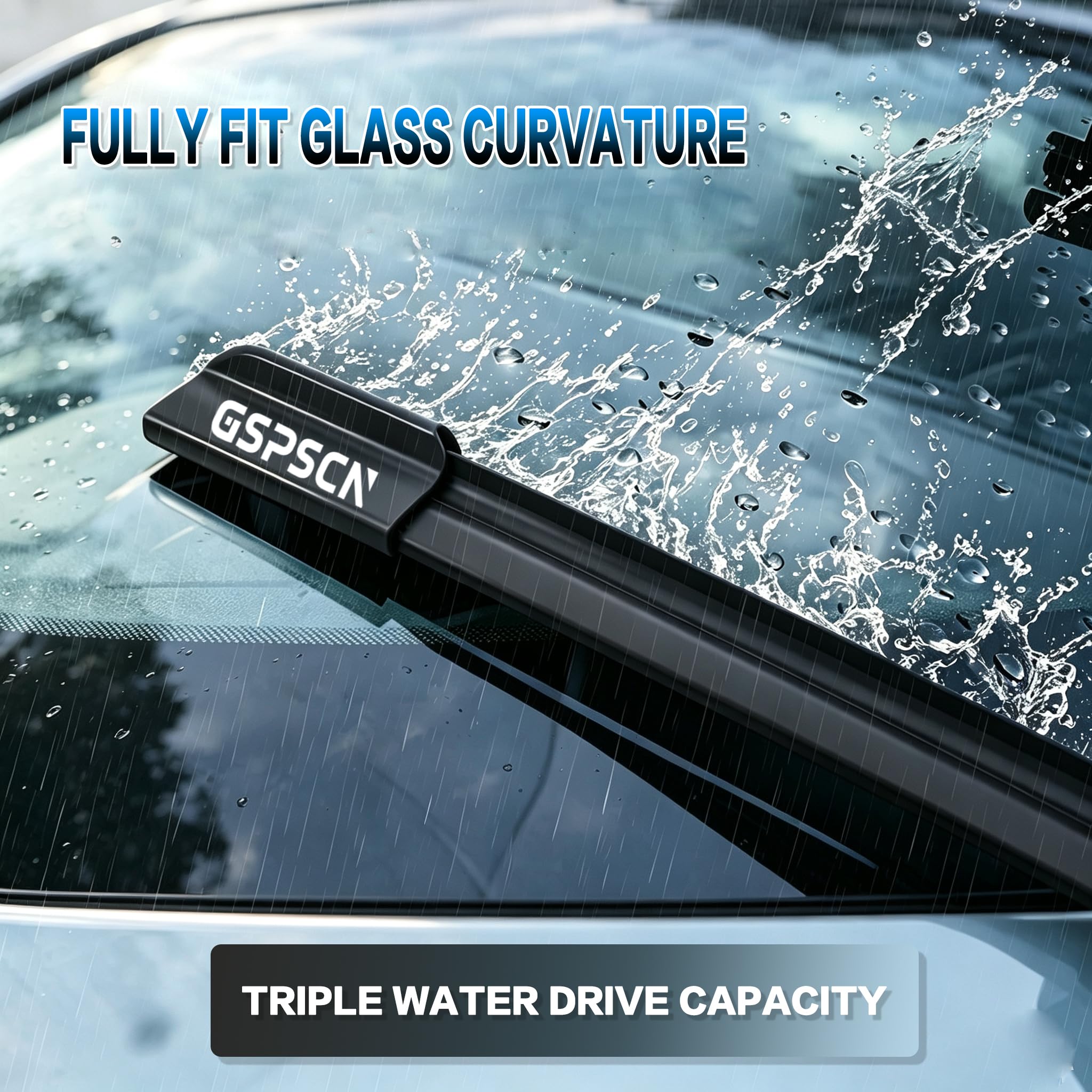 GSPSCN installed on windshield providing clear view and steady contact