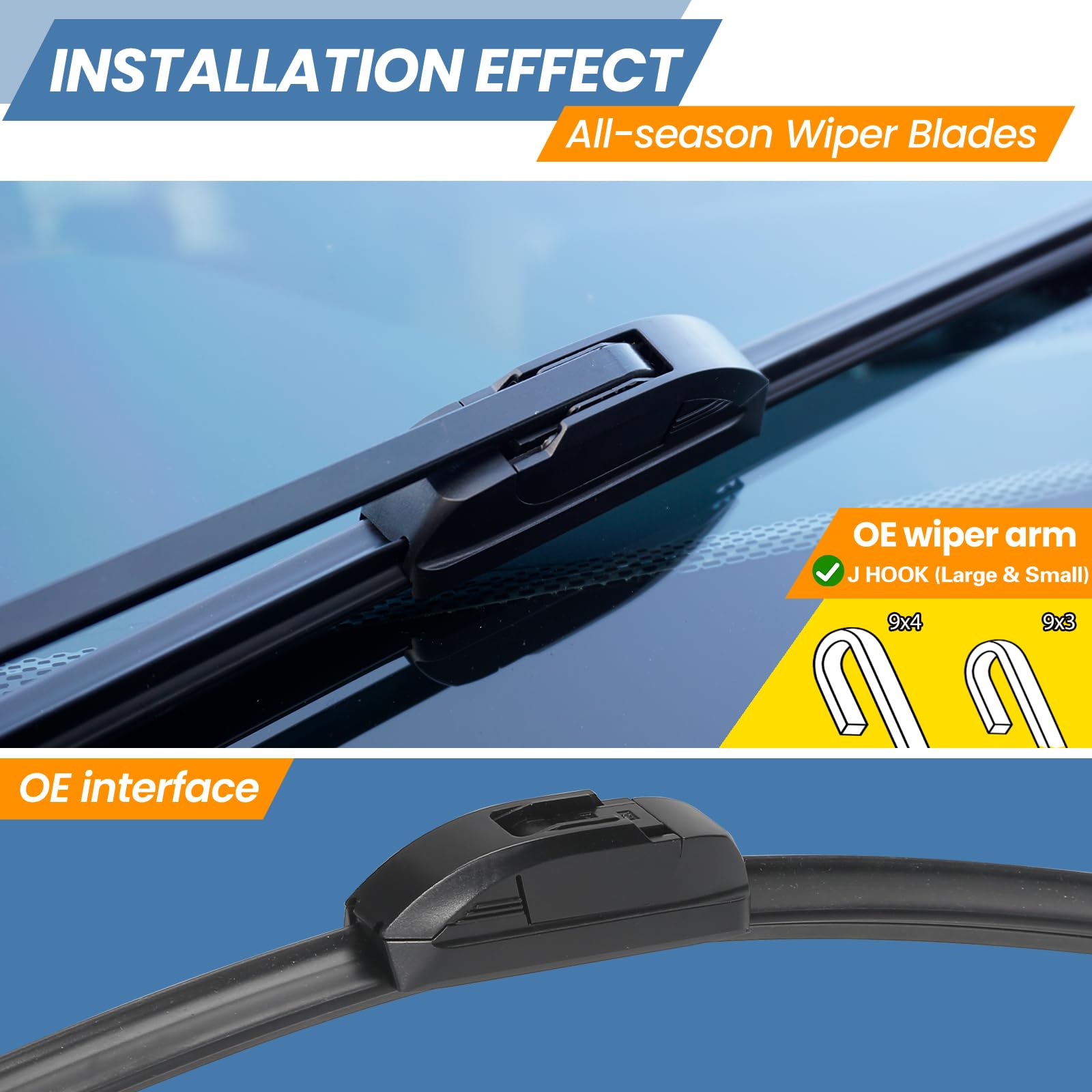 GSPSCN rubber edge closeup showing PTFE coating for quieter, cleaner wipes