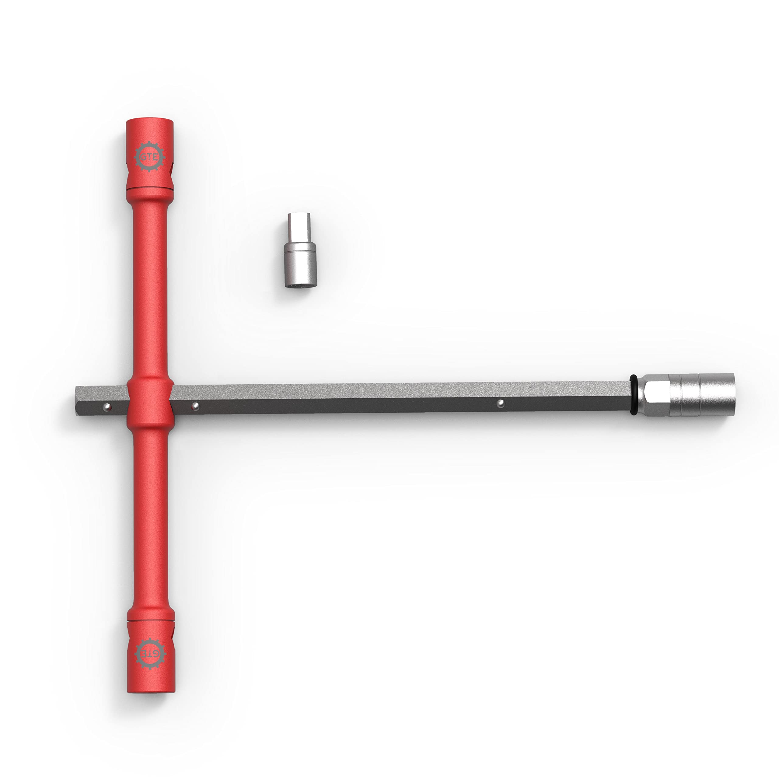 GTE LugStrong beside a ruler showing 26‑inch arm length for extra torque