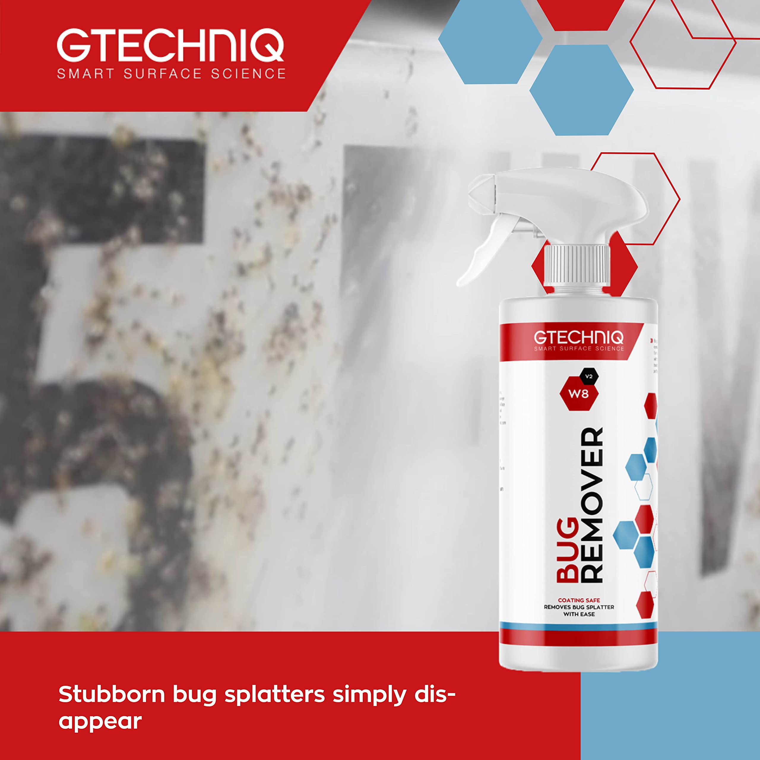 Gtechniq W8 close-up on painted surface showing gentle lubrication benefit