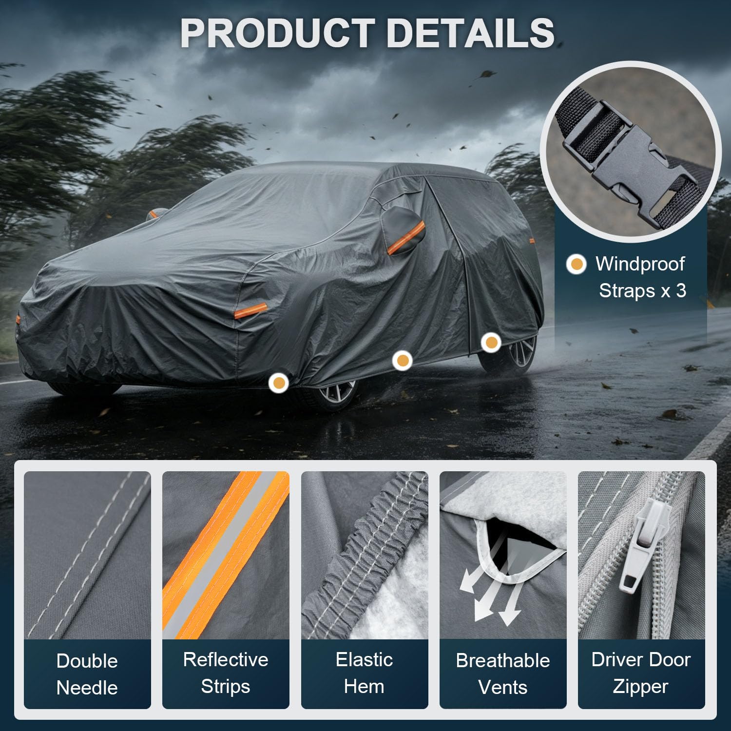 GUNHYI mirror pocket detail demonstrating tailored fit and secure coverage