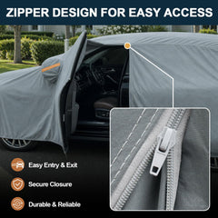 GUNHYI driver-side zipper open for convenient car access without removal