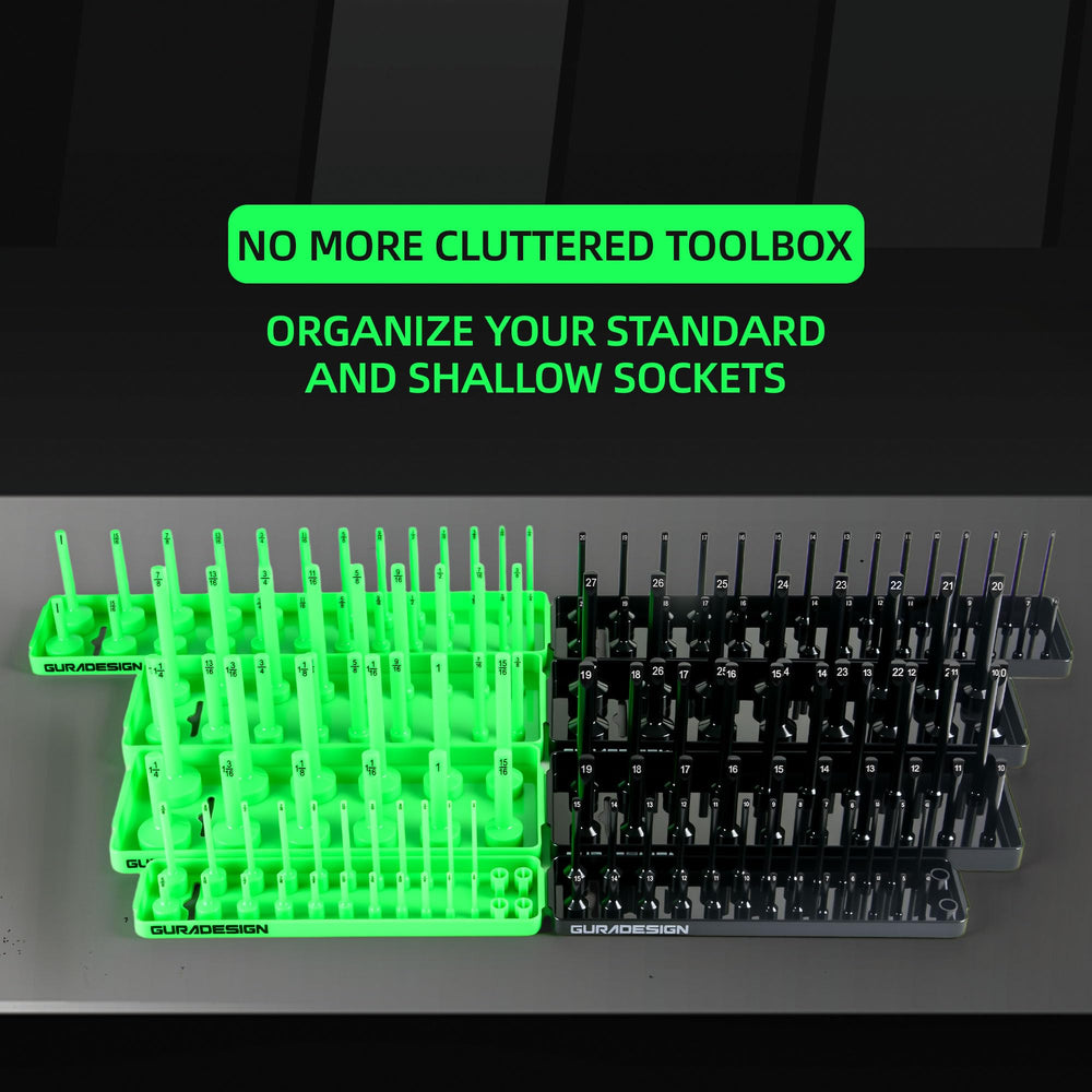 GURADESIGN tray installed in drawer for organized tools and safer transport
