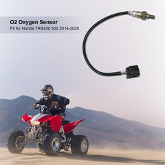 GUZIKO oxygen sensor installed in ATV exhaust illustrating correct placement and improved readings