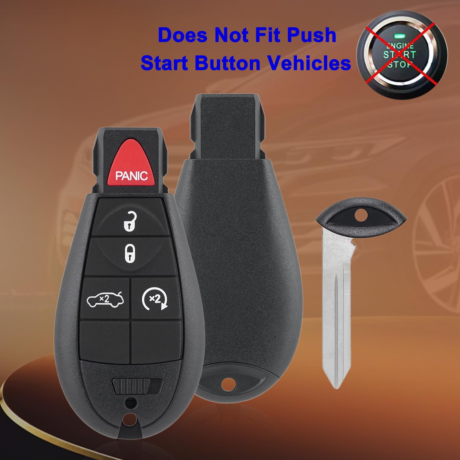 Gvolinkdpe key fob held in hand showing size and portability advantage