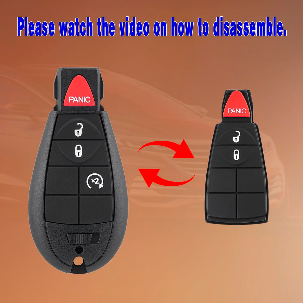 Gvolinkdpe next to original key to show scale and compatibility advantage