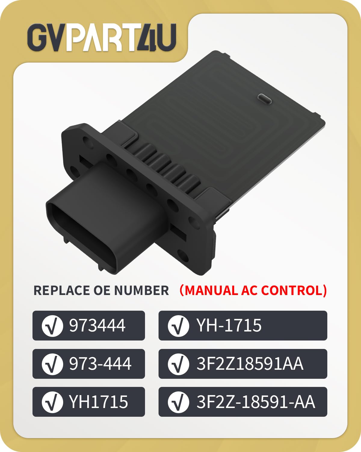 GVPART4U heat-sink detail illustrating durable materials for long life