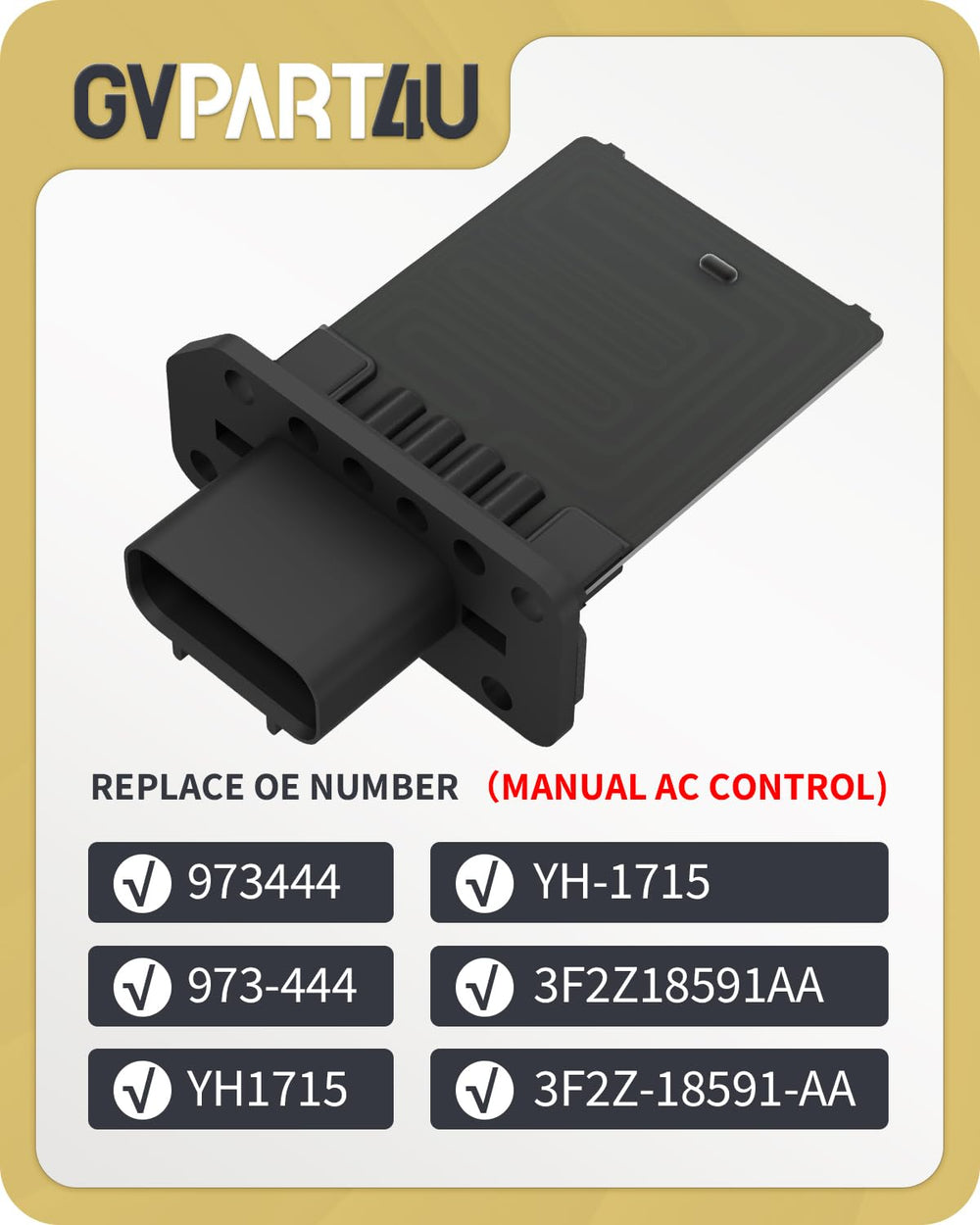 GVPART4U heat-sink detail illustrating durable materials for long life