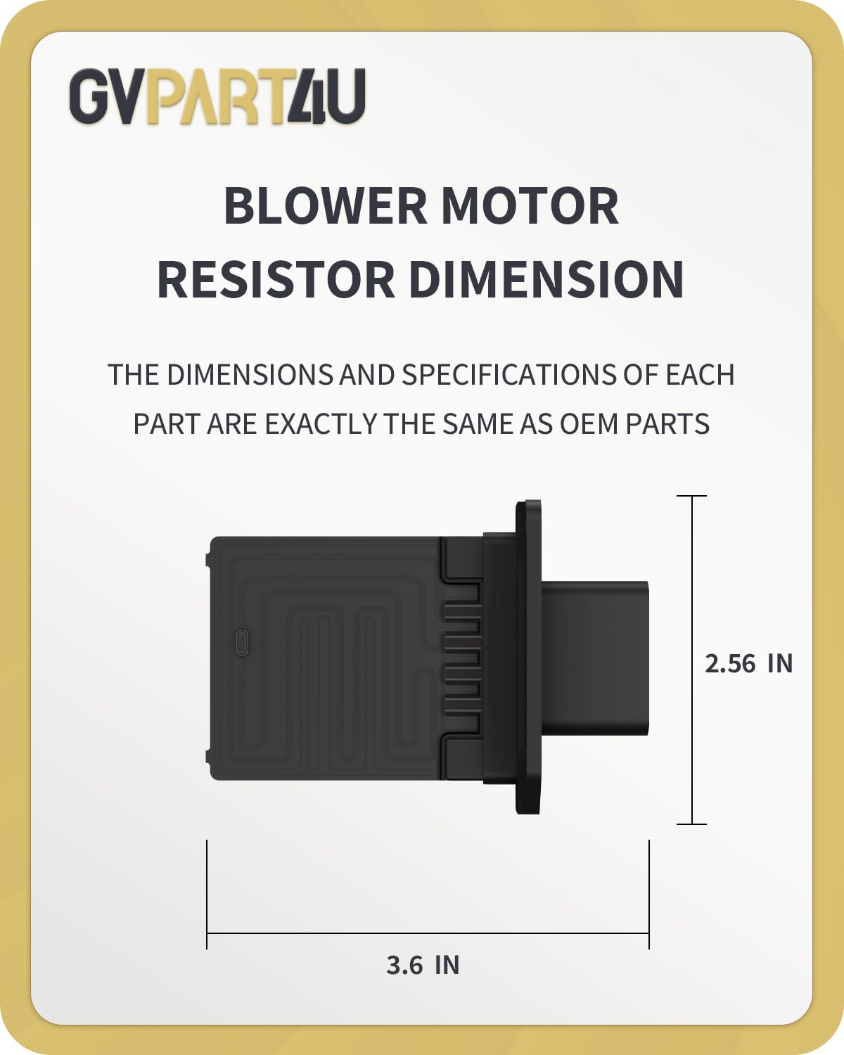 GVPART4U wiring plug angle showing corrosion-resistant terminals for reliability