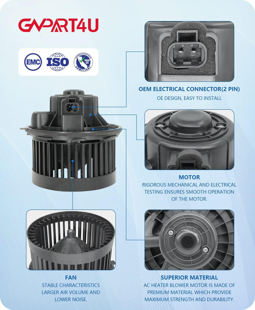 GVPART4U installed in vehicle HVAC demonstrating restored cabin airflow benefit