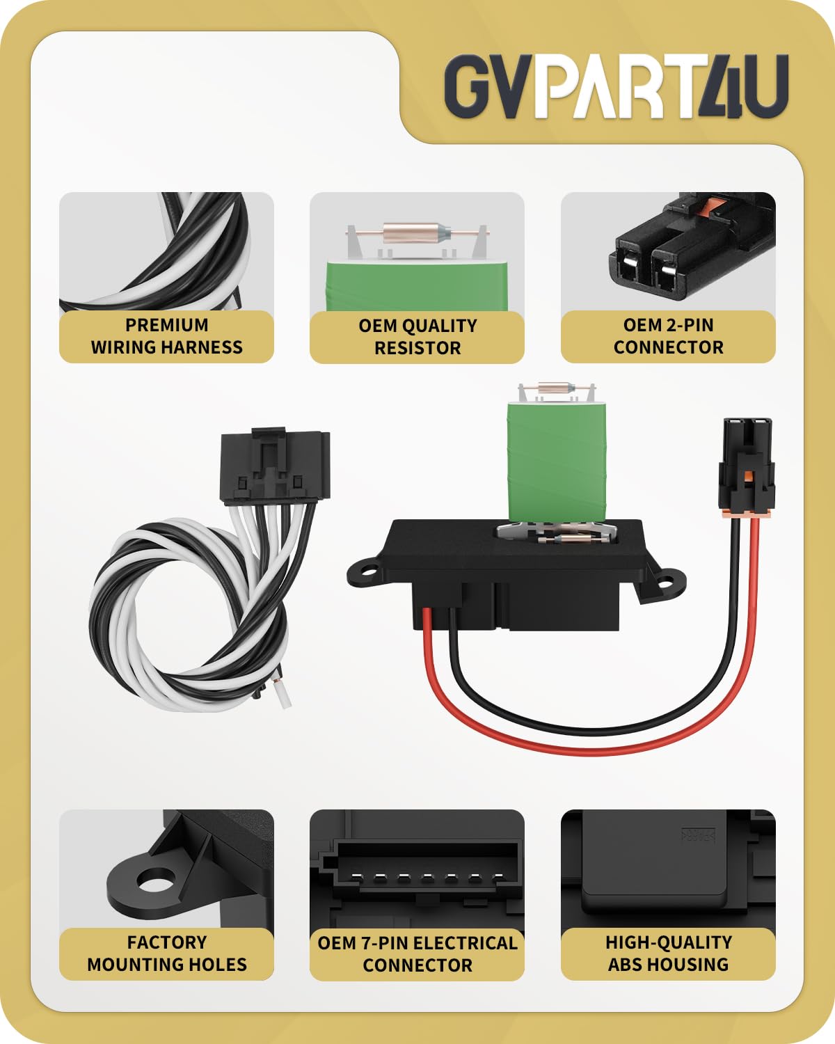 GVPART4U installed in vehicle dashboard showing restored fan control benefit