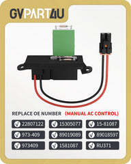 GVPART4U resistor mounted in housing demonstrating direct-fit installation benefit