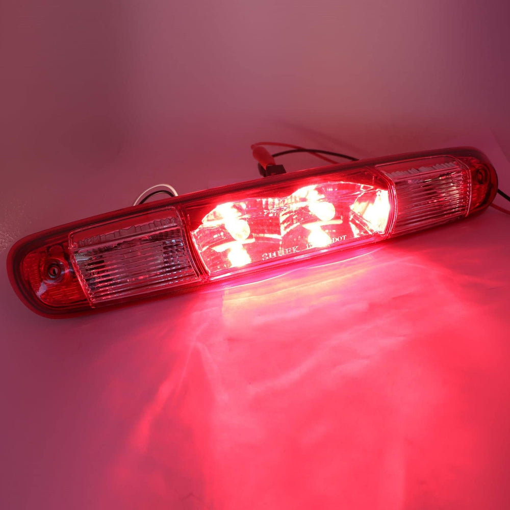 GXARTS lens close-up revealing clear optics for improved brake signal visibility