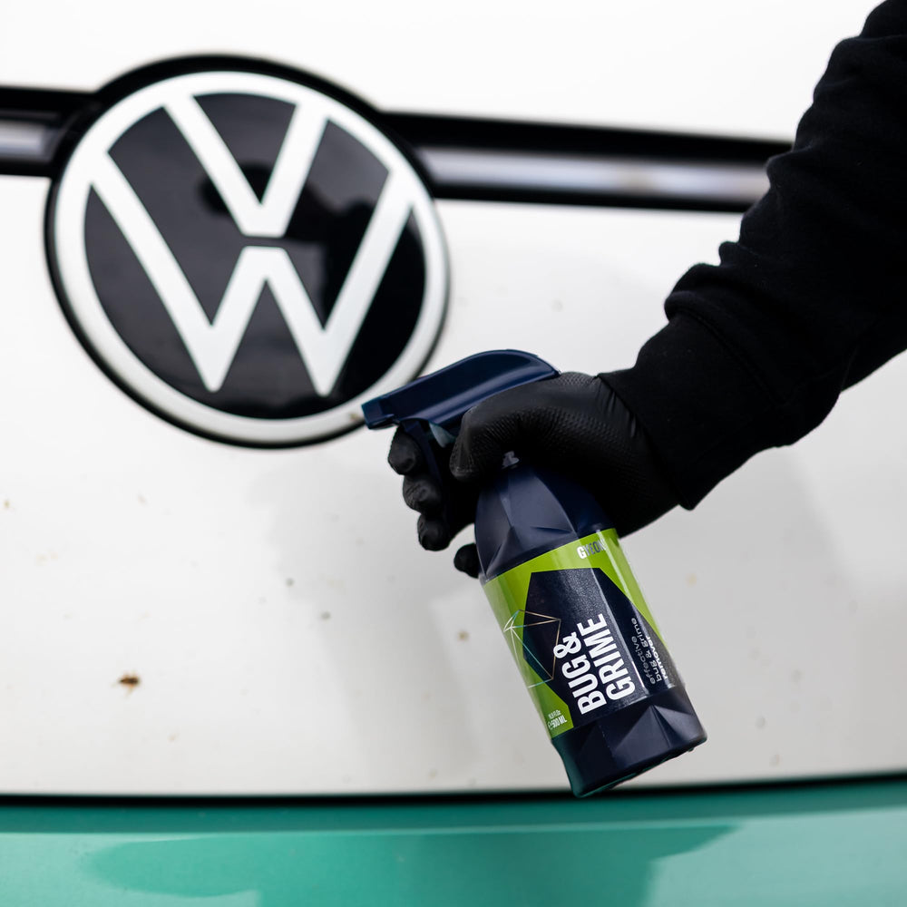 Gyeon used on alloy wheel removing road grime effectively