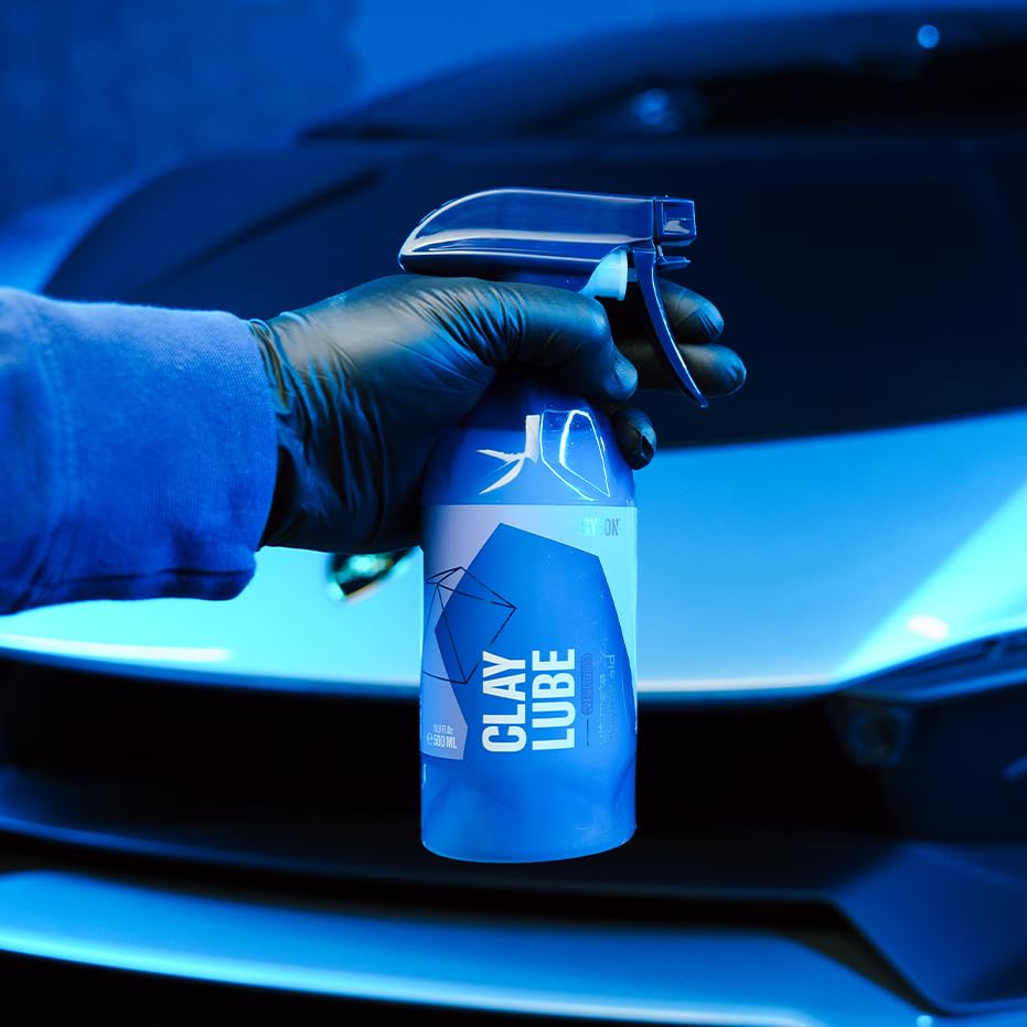 Gyeon rinsed paint surface showing low-residue finish ready for coating