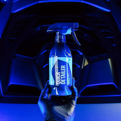 Gyeon quick detailer paint before and after demonstrating deeper gloss