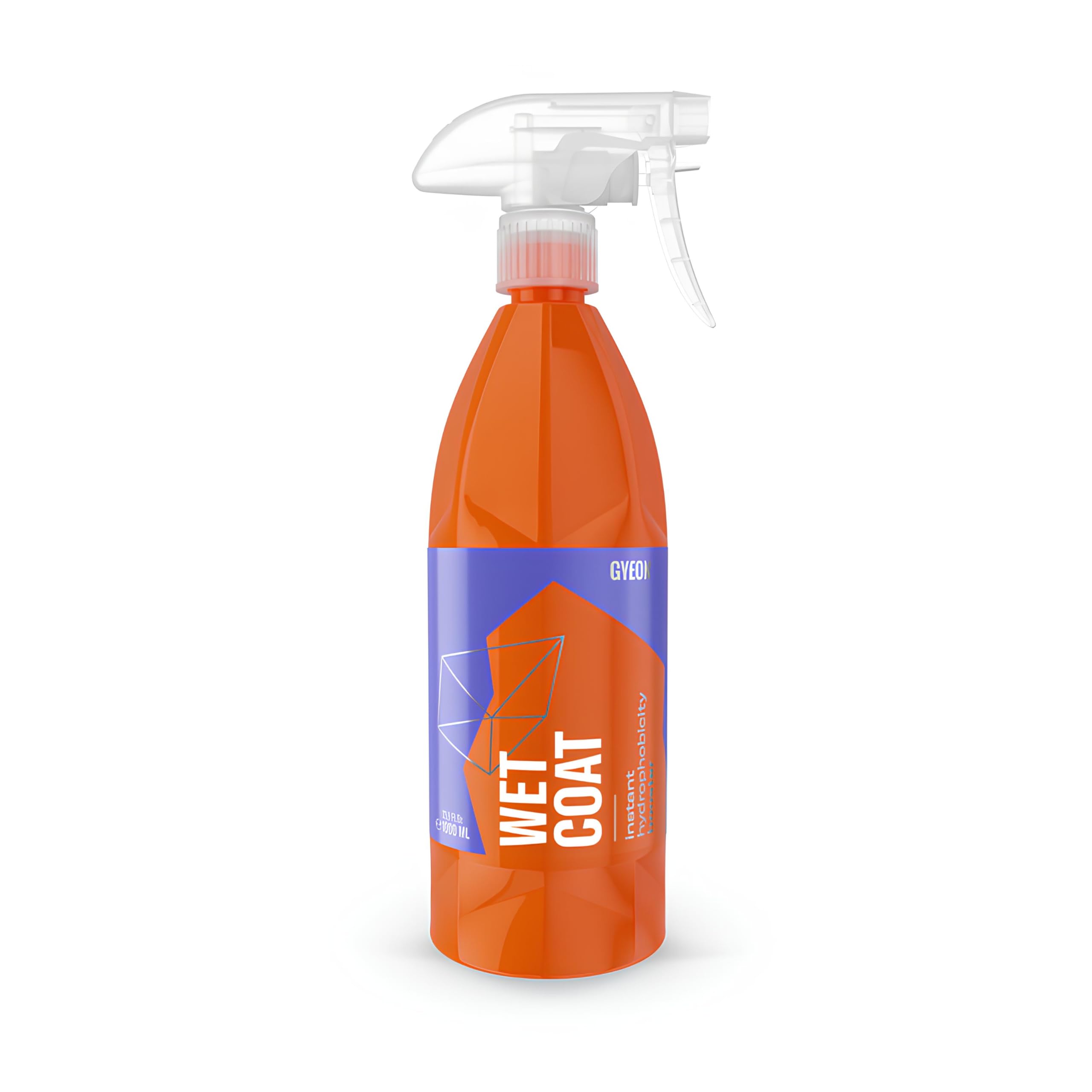 GYEON wet coat front label showing product identity and easy-use benefit