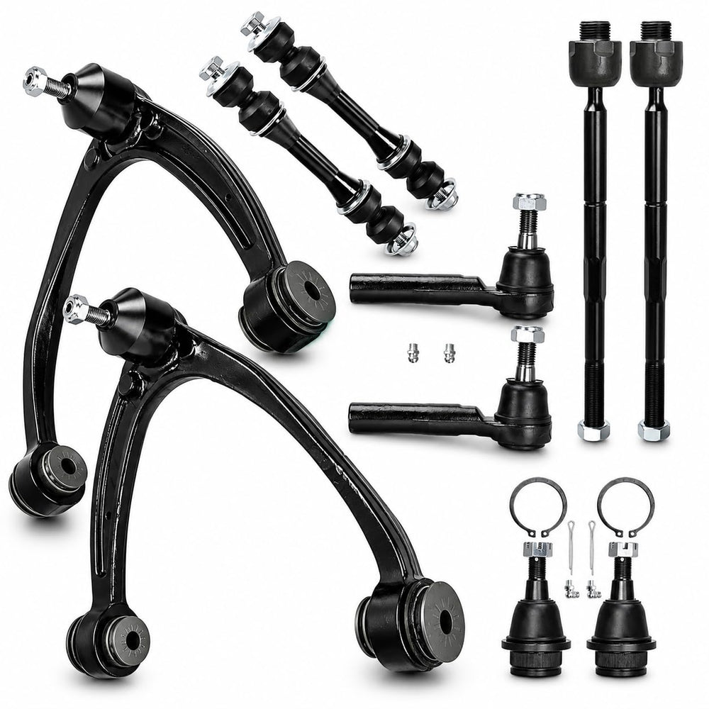GYMMEDS kit packaging showing included control arms and hardware, clear fitment benefit