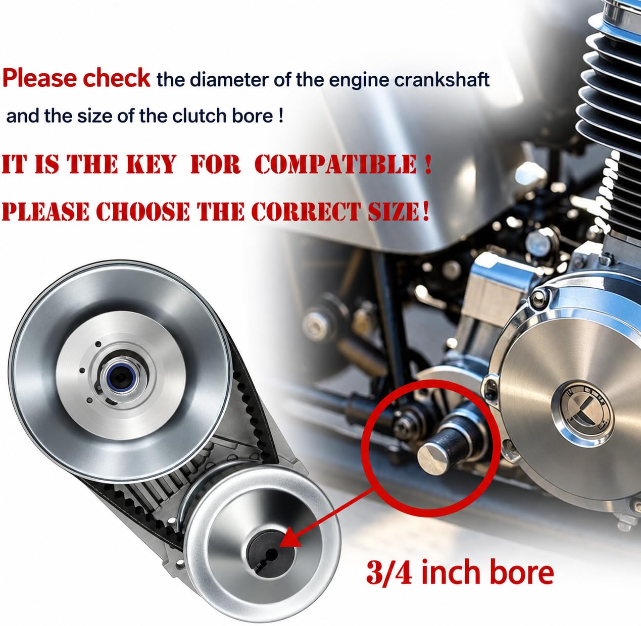 GYMMEDS installed on Predator 212cc engine demonstrating direct compatibility benefit