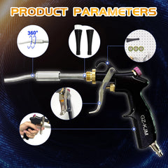 GZ-KJM close-up of nozzle detail for precise airflow and targeted cleaning benefit