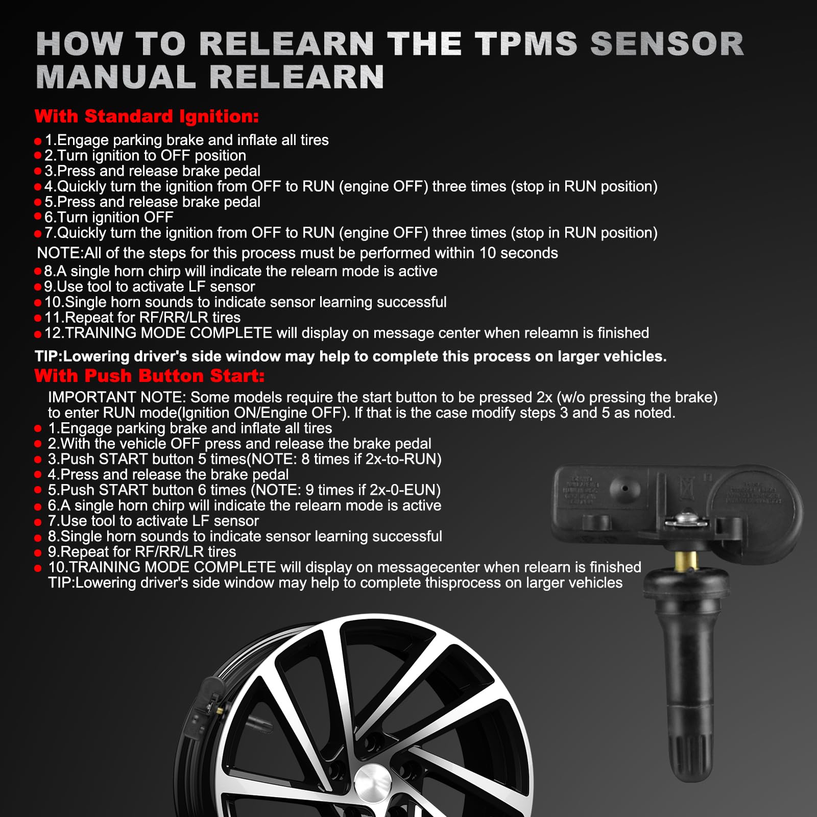 GZGN sensors on vehicle during road trip representing reliable pressure monitoring