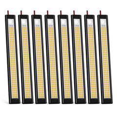 GZV front view of compact 12V LED light showing slim housing and bright output