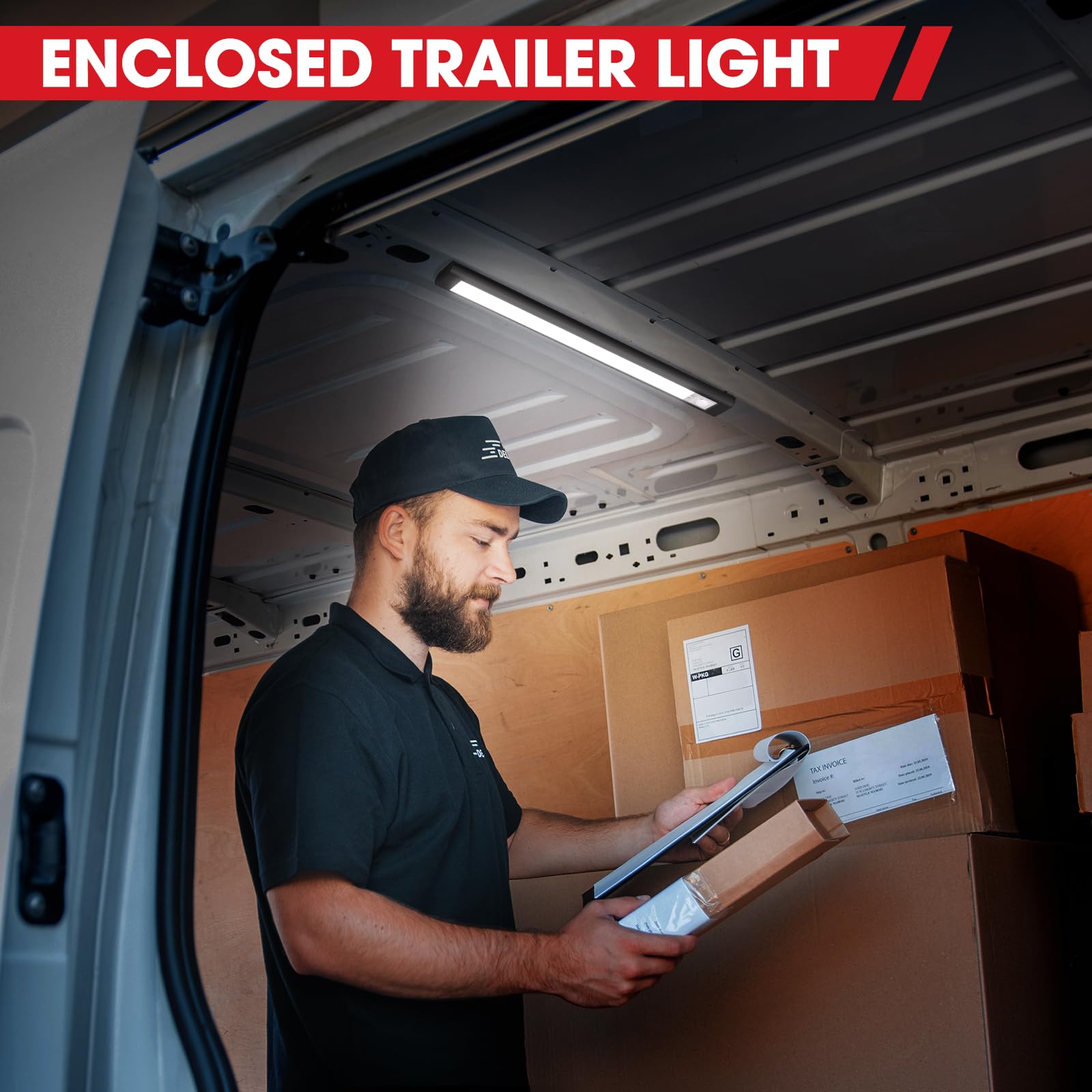 GZV lifestyle view of RV interior illumination creating comfortable workspace