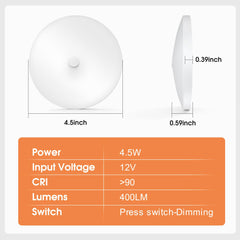 GZV side profile with aluminum base illustrating heat dissipation