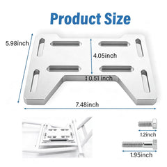 GZZTORES close-up of slotted adjustment detail for precise engine alignment