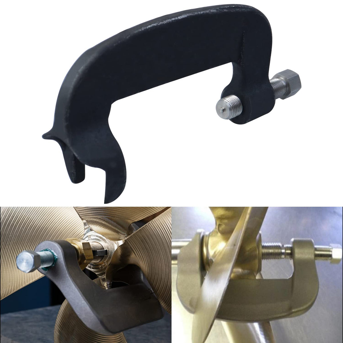 GZZTORES prop puller front view showing full tool and robust frame for easy removal